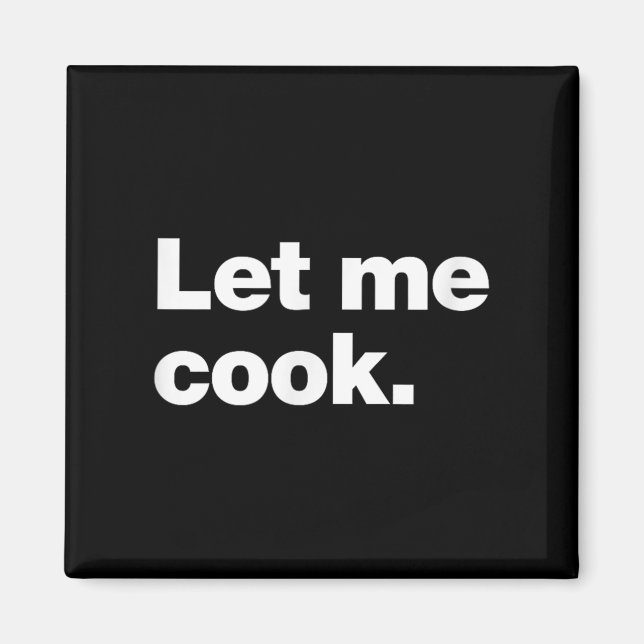 Imã Permitam-Me Que Cozinhe Uma Citação De Memória Par (Frente)