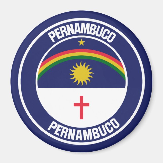 Imã Pernambuco Round Emblem (Frente)