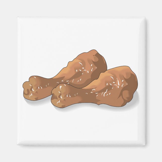 Imã pernas de frango fritas (Frente)