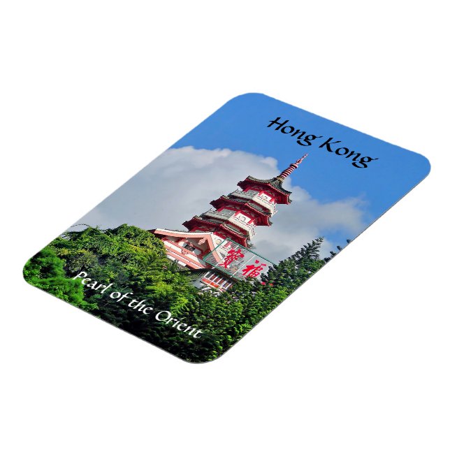 Ímã Pérola de Hong Kong do Imagem Fotográfica do Orien (Left Side)