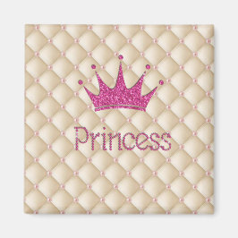 Imã Pérolas Charmosas e Elegantes, Tiara, Princesa, Br