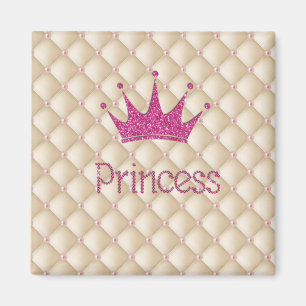 Imã Pérolas Charmosas e Elegantes, Tiara, Princesa, Br