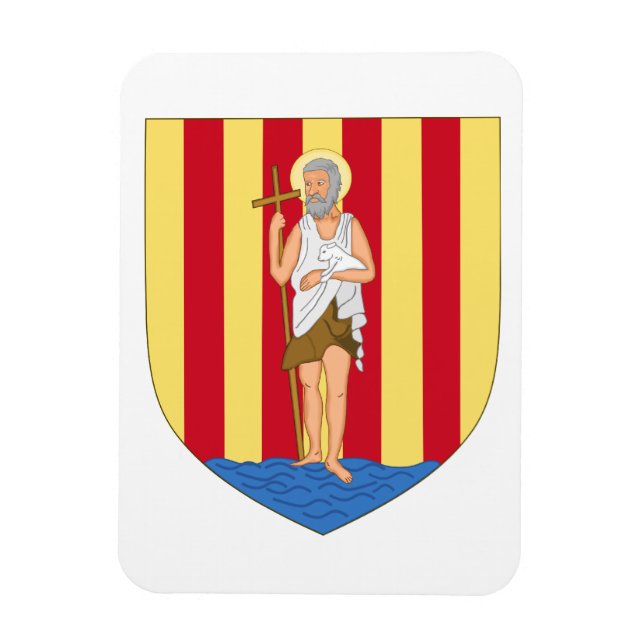 Ímã Perpignan Casaco das Armas (Vertical)