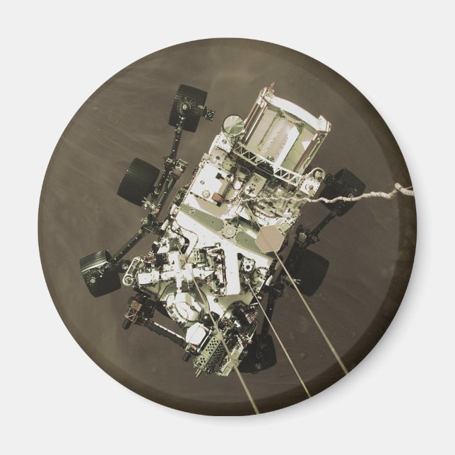 Imã Perseverança chega a Marte (Frente)