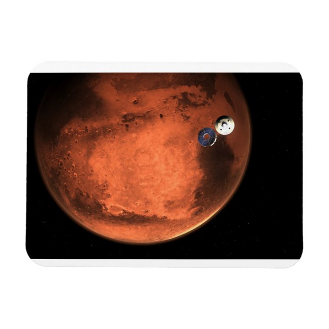 Ímã Perseverança Rover Arrancando Seu Palco De Cruzeir (Horizontal)