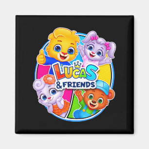 Imã Personagens Populares Lucas Ruby Lilly Brody Kids