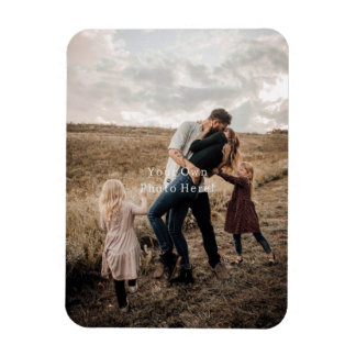 Ímã Personalise Your Own Photo Flexi Magnet.