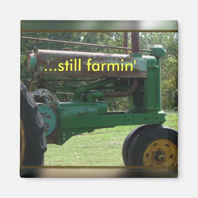 Imã personalização de ímã de trator (Frente)