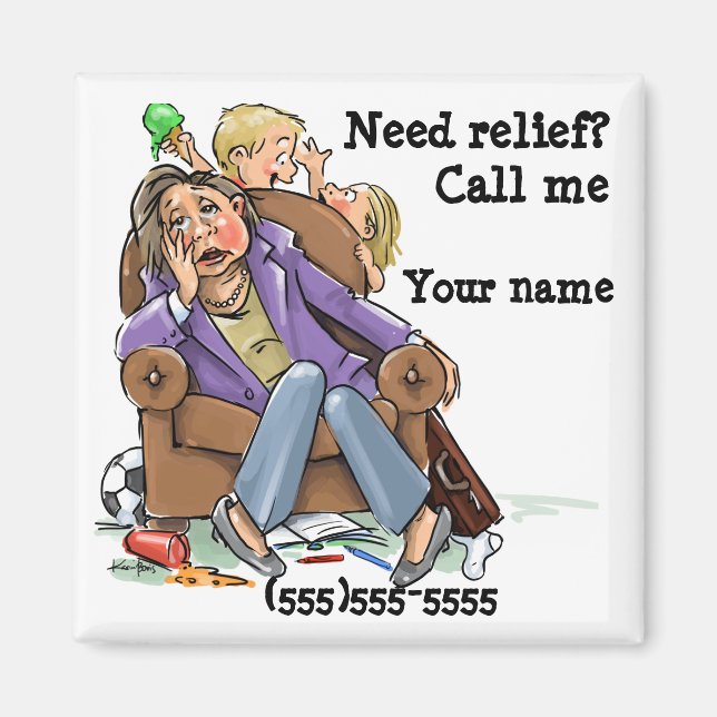 Imã personalização do ímã de lembrete do serviço de Ho (Frente)