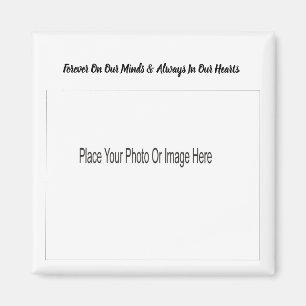 Imã Personalização do Memorial de Fotografias
