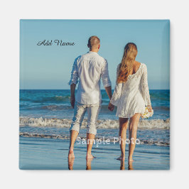 Imã Personalizado Adicione Sua Foto