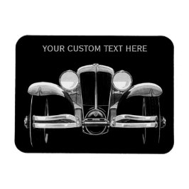 ímã personalizado carro vintage