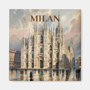Imã Personalizado Catedral de Milão Duomo di Milano Aq