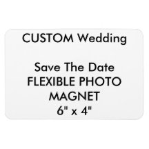 Personalizado De Casamento Guardar A Imã de gelade
