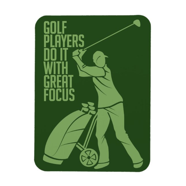 ímã personalizado GOLF PLAYER (Vertical)