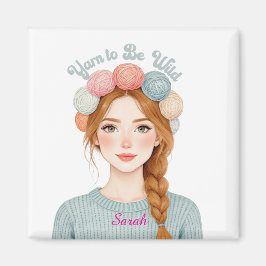 Imã Personalizado | Lã para Ser Selvagem Ímã