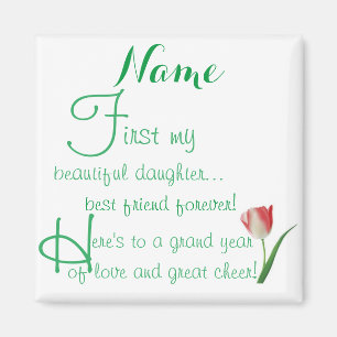 Imã Personalizado - melhores amigos para sempre