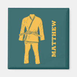 Imã Personalizado o Uniforme Jiu Jitsu BJJ Gi