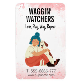 Ímã Personalizado para Sessão de Cachorro