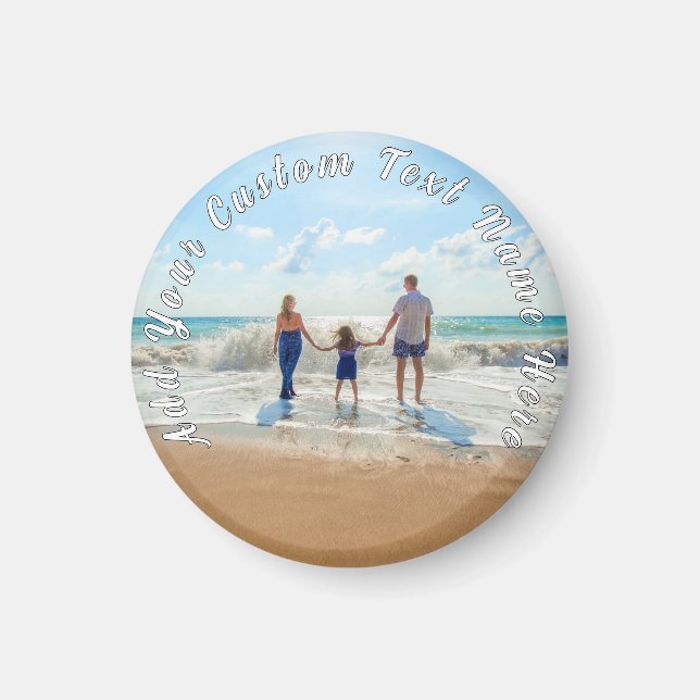 Imã Personalizado Texto Personalizado para Oferta de I (Frente)