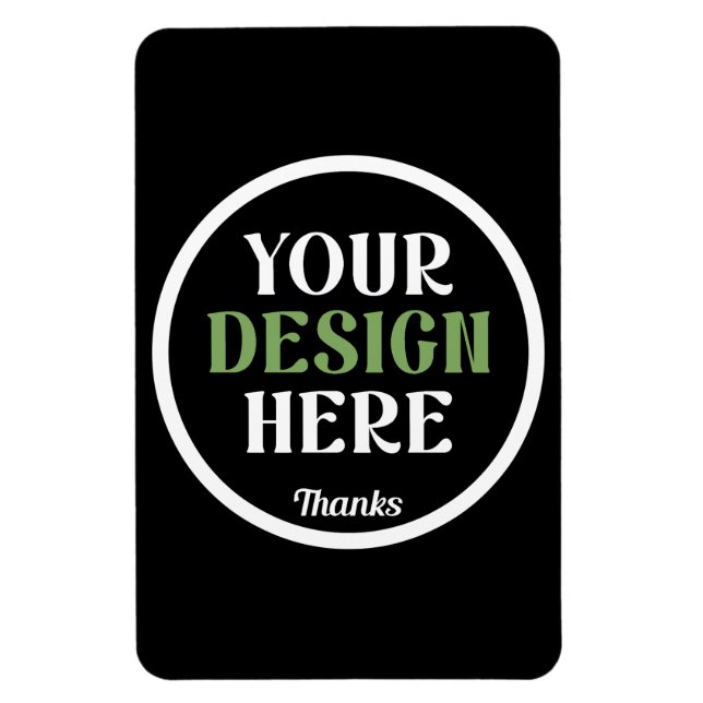 Ímã personalizado, único, elegante e minimalista (Vertical)