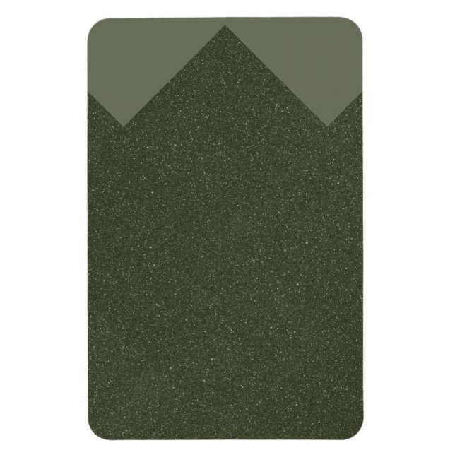 Ímã Personalizado Verde Arrow Moss - Personalizáve (Vertical)