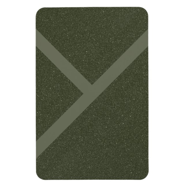 Ímã Personalizado Verde Musgo Com Textura – Person (Vertical)