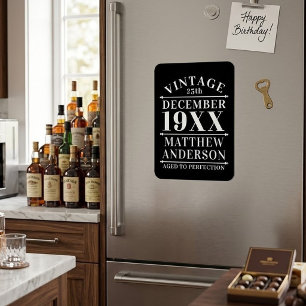 Ímã Personalizado Vintage Envelhecido à Perfeição