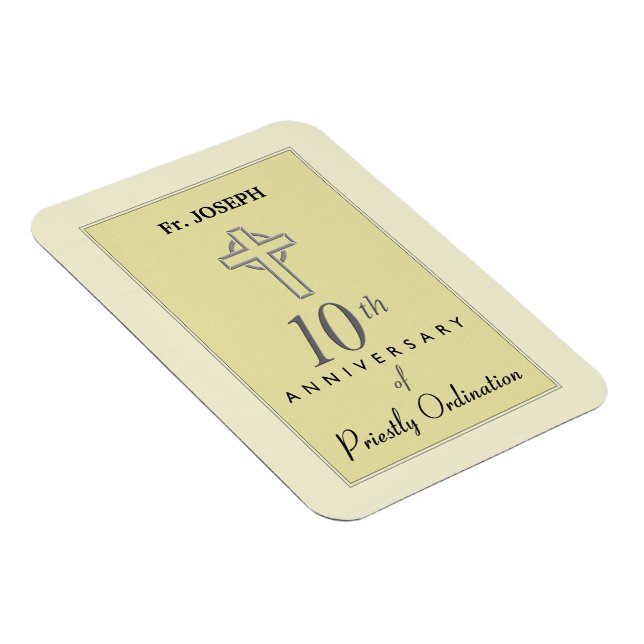 Ímã Personalizar, 10º aniversário do Padre Emboscada (Lado Direito)