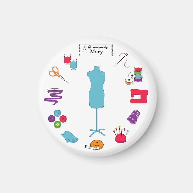 Imã Personalizar a etiqueta (Frente)