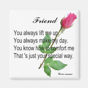 IMÃ PERSONALIZAR AMIGO -MAGNET