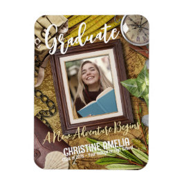 Ímã Personalizar Anúncio do Tema do Adventurador de Vi