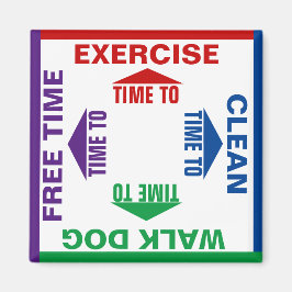 Imã Personalizar atividades e tarefas