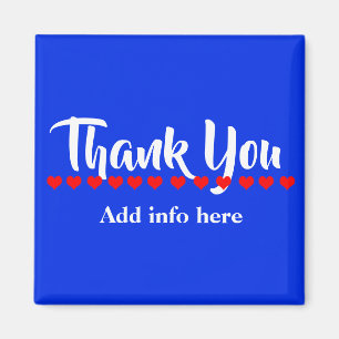 Imã Personalizar Bastante Obrigado