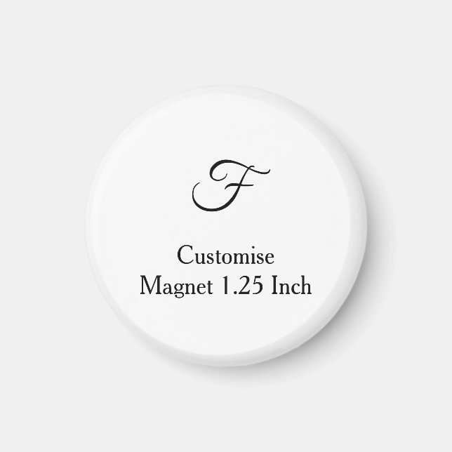 Imã personalizar círculo simples de 1,25 polegadas per (Frente)