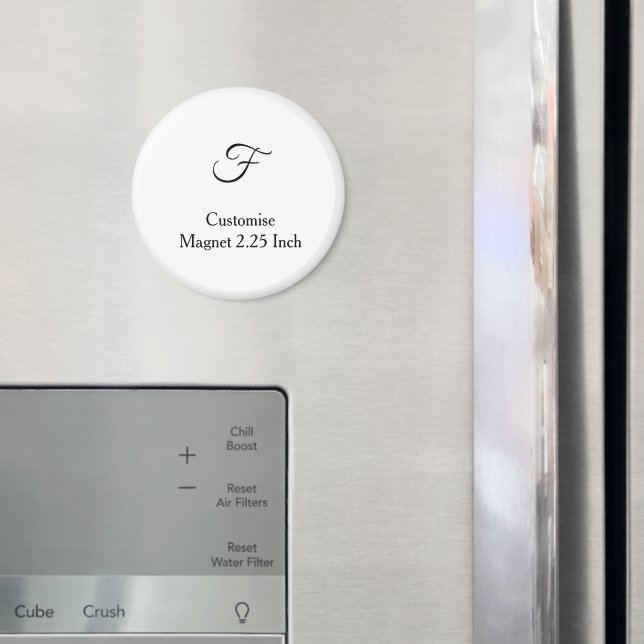 Imã personalizar círculo simples personalizado de 2,25 (In Situ (Fridge))