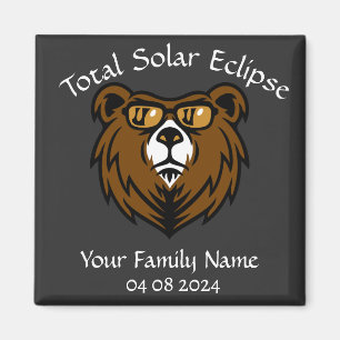 Imã Personalizar Eclipse Solar Total