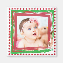 Personalizar este Magnet de Fotografias de Natal