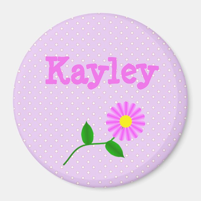 Imã Personalizar este Magnet de Nomes Pontilhados de P (Frente)