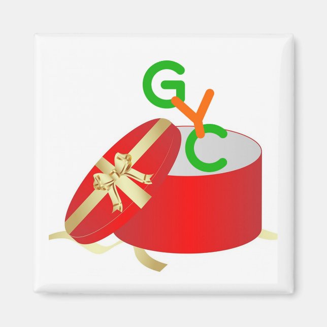 Imã Personalizar logotipo de evento da empresa (Frente)