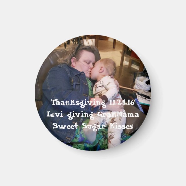 Imã Personalizar o Magnet adicionar a sua fotografia e (Frente)