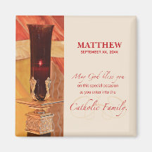 Personalizar, Parabéns RCIA, Católico, Vermelho