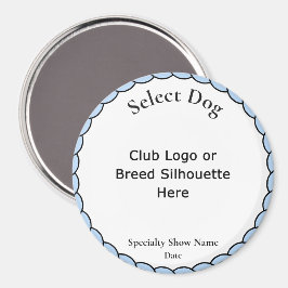 Imã Personalizar Prêmio de Cão Selecionado