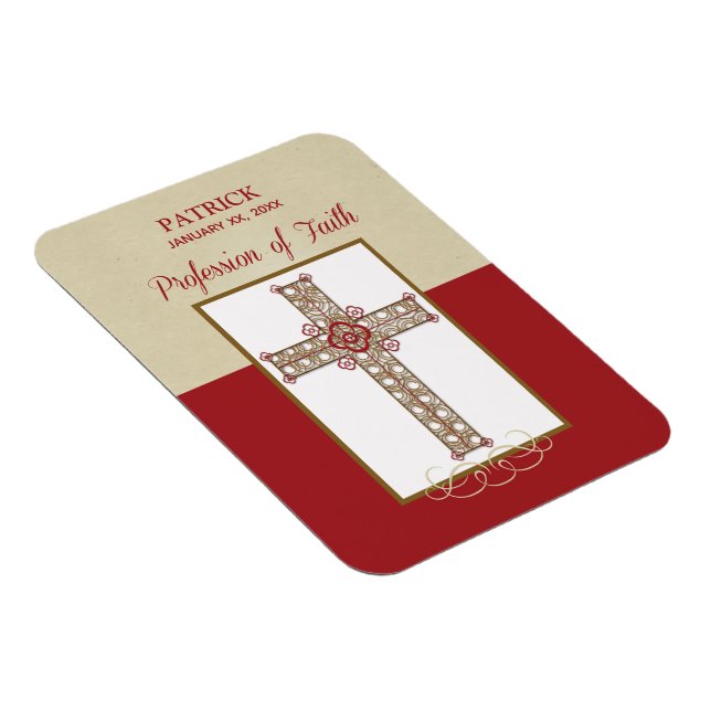 Ímã Personalizar, RCIA Bênçãos sobre a Profissão de Fé (Lado Direito)