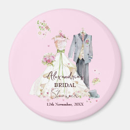 Imã Personalizar vestido de casamento de chá de noiva