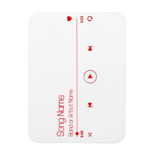 Ímã Personalizável Sua Música Favorita