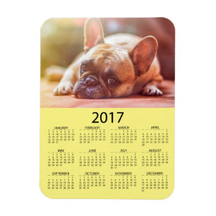 Ímã Personalize este calendário do Mini Frigorífico 20