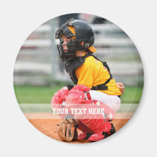 Imã Personalize Foto de Esportes com Prendedor