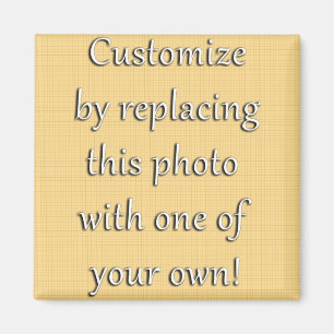 Imã Personalize Isto! Adicionar a sua arte ou fotograf