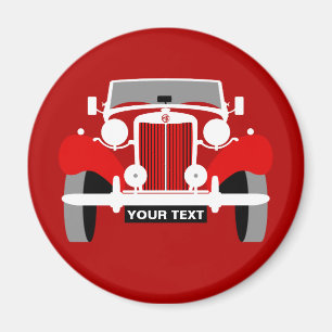 Imã Personalize o carro de esportes britânico do